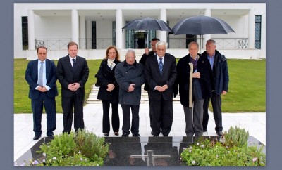 Eπίσκεψη του νέου Προέδρου της Δημοκρατίας Π.Παυλόπουλου στο Ίδρυμα «Κωνσταντίνος Γ. Καραμανλής»